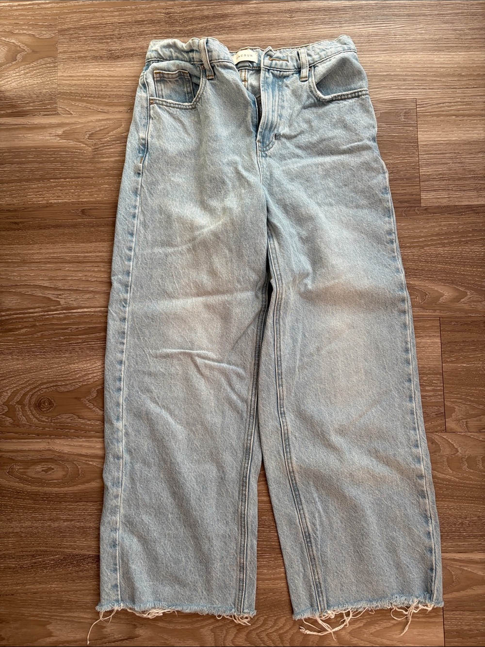 PacSun Light Blue Wide Leg Jeans